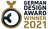 Logotyp - vinnare av German Design Award 2021