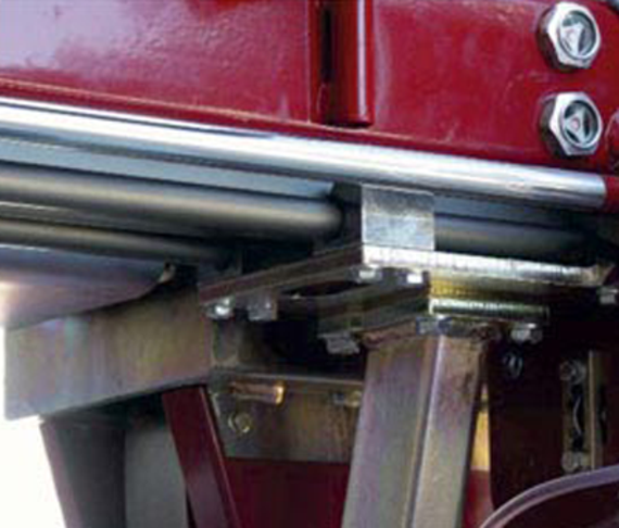 Mobilt sågverk med drylin linjärteknik